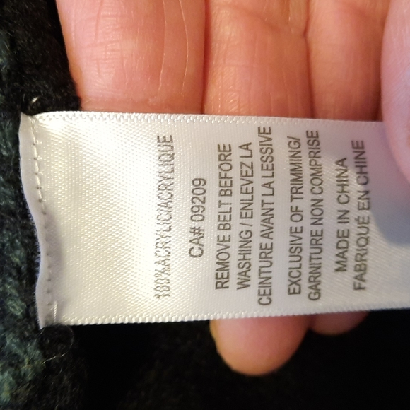 NWT Cleo Women's Petite, L, Wrap Sweater - Picture 7 of 9